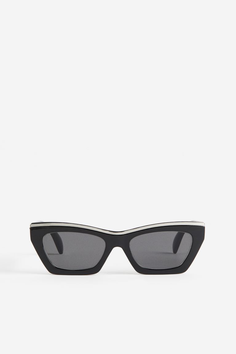 Солнцезащитные очки с жемчугом H&M, черный солнцезащитные очки alberto casiano phantom серебристый