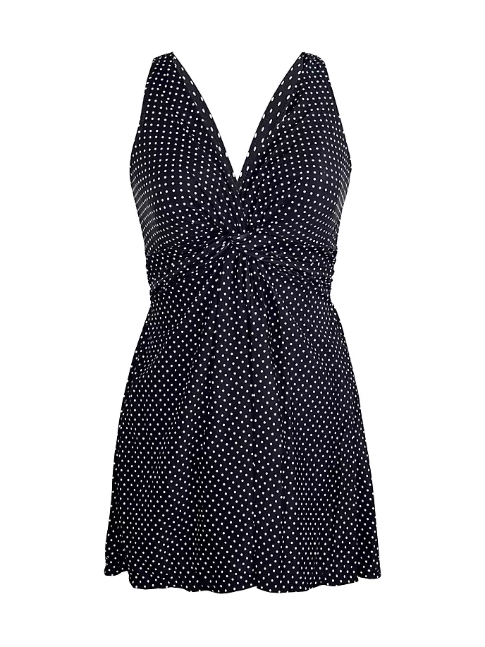 

Платье для плавания в горошек Pin Point Marais Miraclesuit Swim, белый
