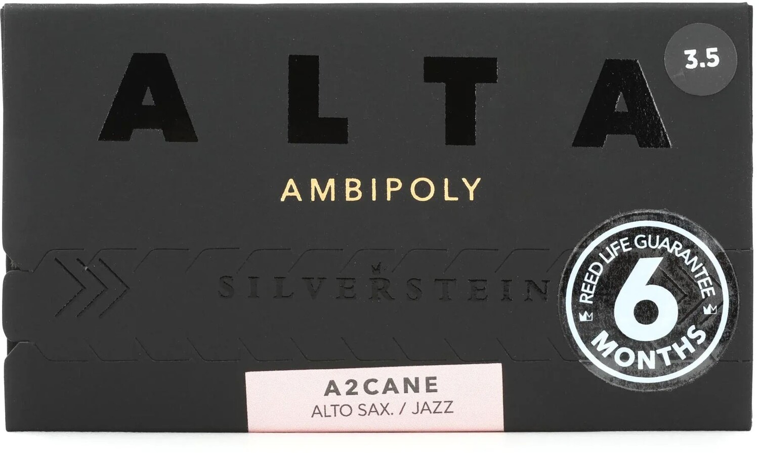 

Трость для альт-саксофона Silverstein Works AP350ASJ Ambipoly Jazz — 3,5