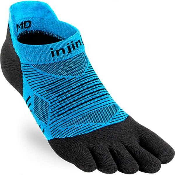 

Носки Injinji Calcetín Run Lightweight No-show Coolmax, синий