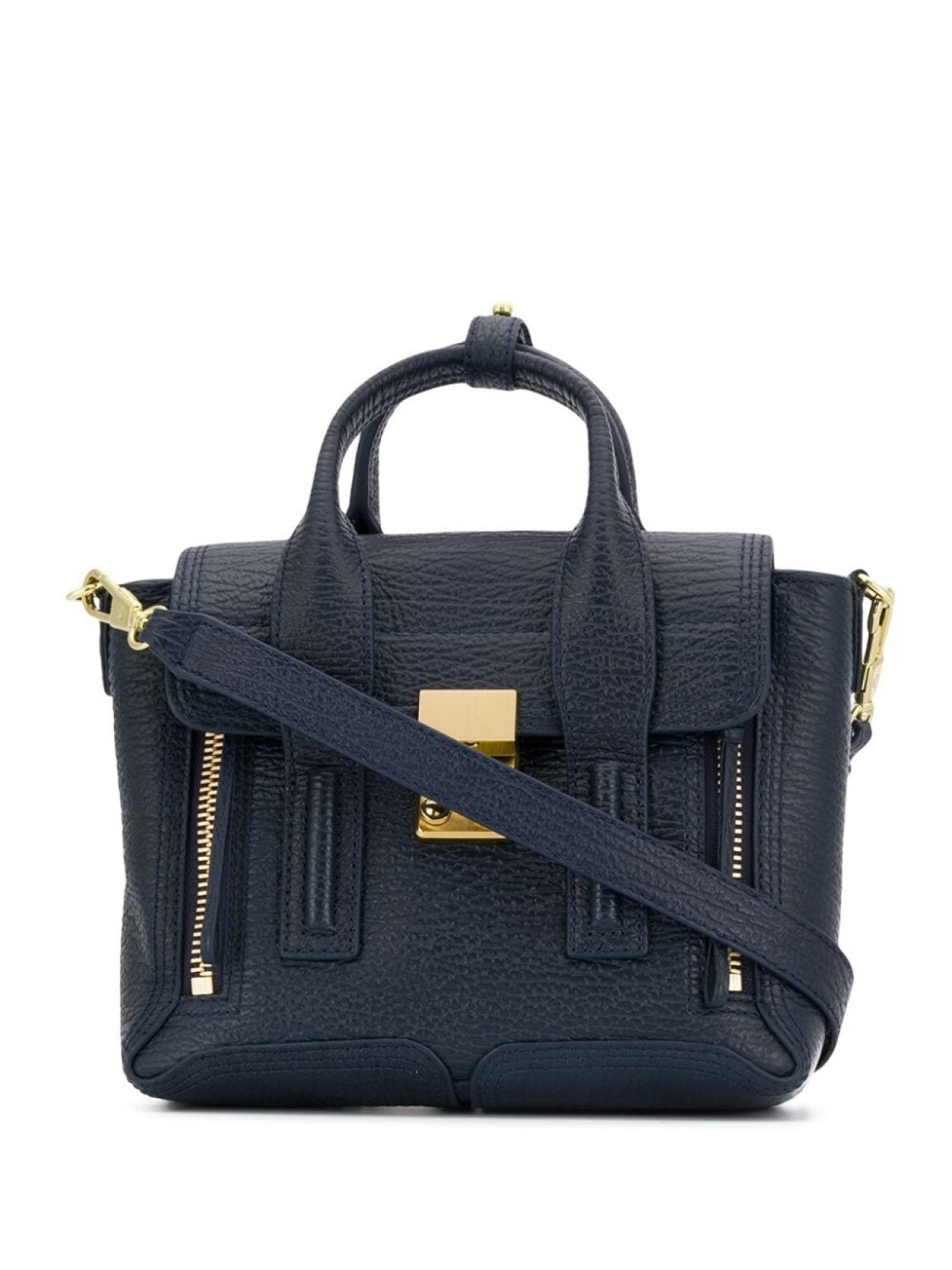 

3.1 Phillip Lim мини-сэтчел 'Pashli', синий