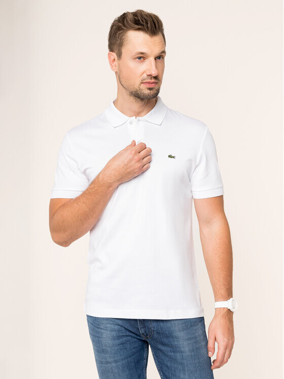 

Рубашка поло стандартного кроя Lacoste, белый