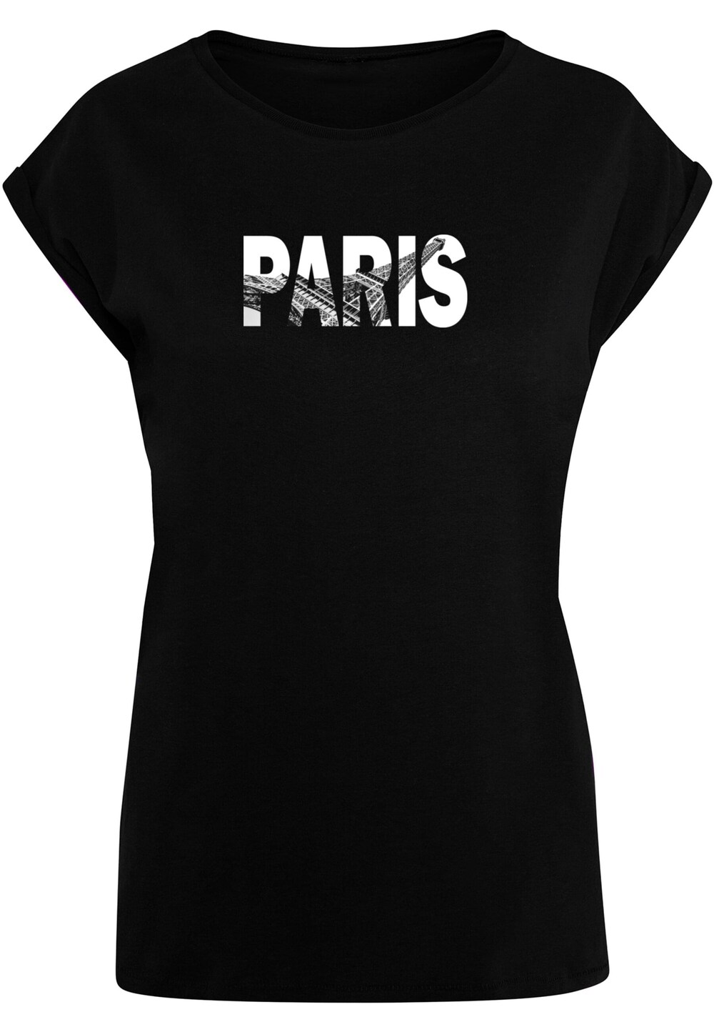 Рубашка Merchcode Paris Eiffel Tower, черный