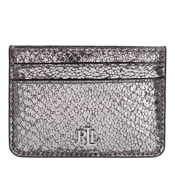 

Кошелек slim card case small Lauren Ralph Lauren, серебряный