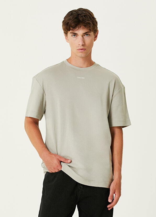 

Футболка с логотипом Calvin Klein, серый