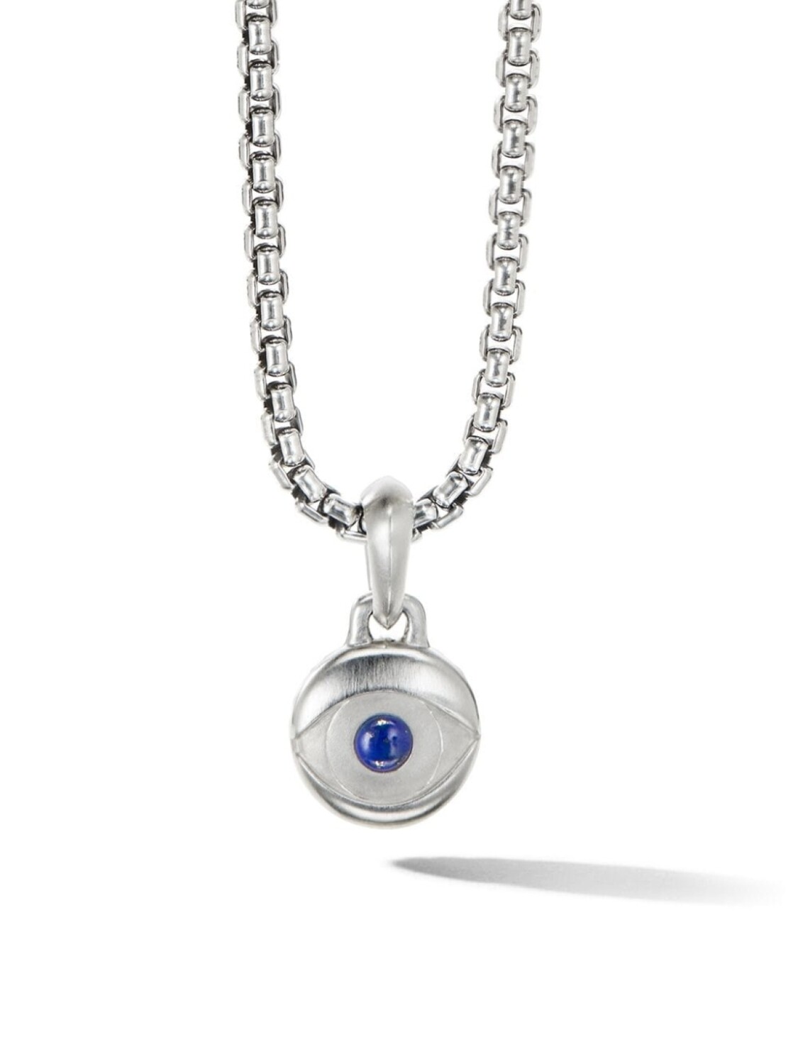 

Серебряная подвеска Evil Eye с лазуритом David Yurman, серебряный