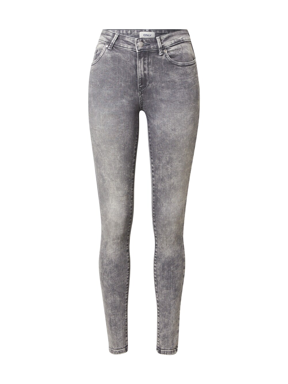 цена Узкие джинсы Only, серый