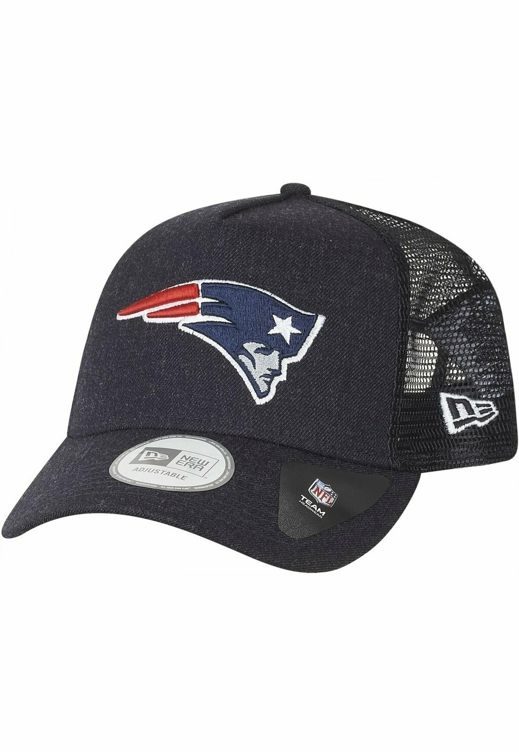 

Бейсболка TRUCKER HEATHER NEW ENGLAND PATRIOTS New Era, цвет navy