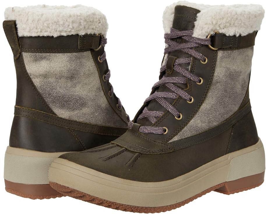

Ботинки Merrell Haven Mid Lace Polar Waterproof, оливковый