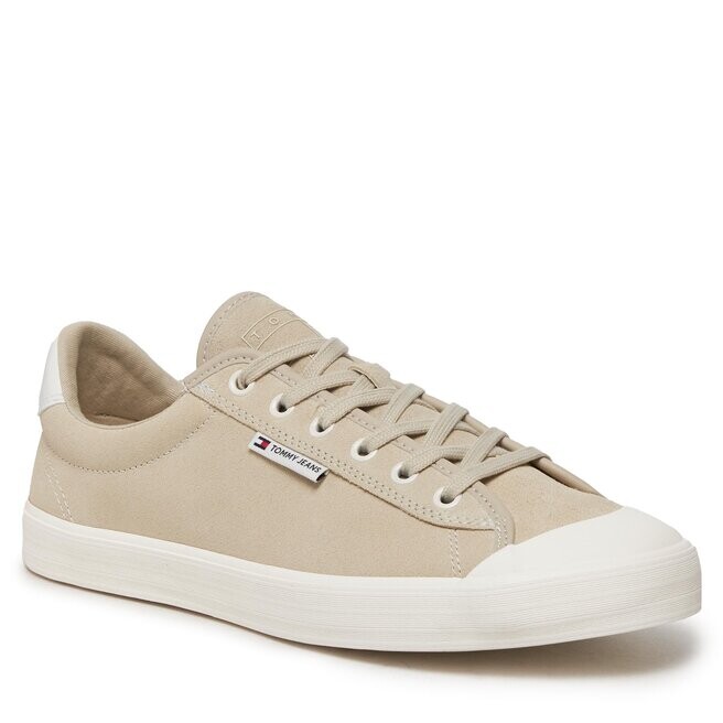

Кроссовки Tommy Jeans TjmVulcanized Bumper, бежевый, Бежевый;белый