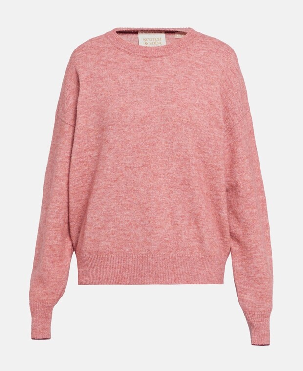 

Джемпер с длинными рукавами Scotch & Soda, розовый