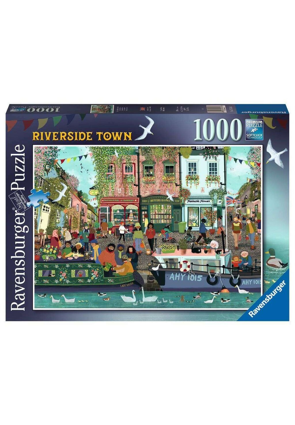 

Пазл RIVERSIDE TOWN Ravensburger, цвет mehrfarbig