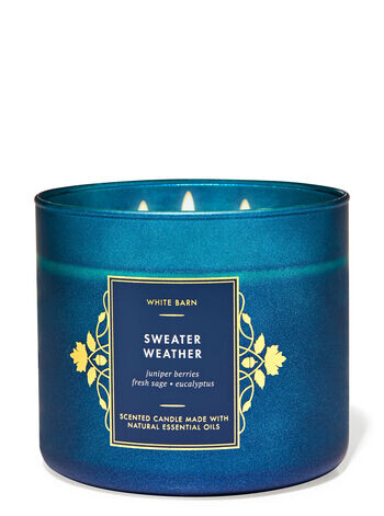 

Свеча с 3 фитилями Sweater Weather, 14.5 oz / 411 g, Bath and Body Works