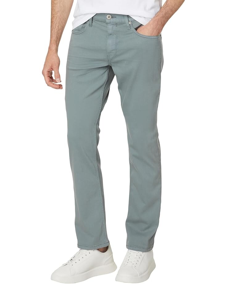 

Брюки Paige Federal Transcend Slim Straight Fit Pants, цвет Evening Hills