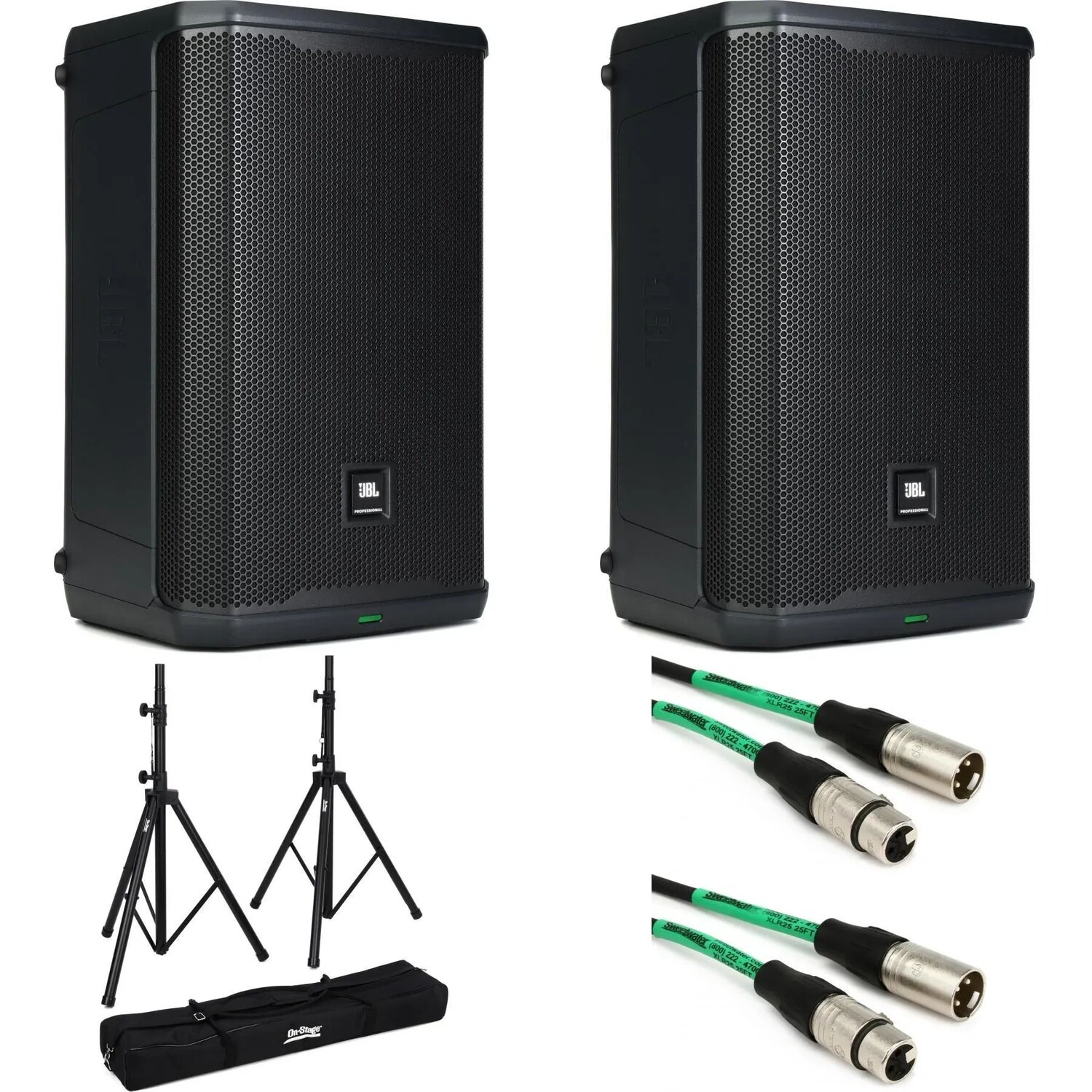 

Комплект подставки для пары 8-дюймовых активных громкоговорителей JBL PRX908