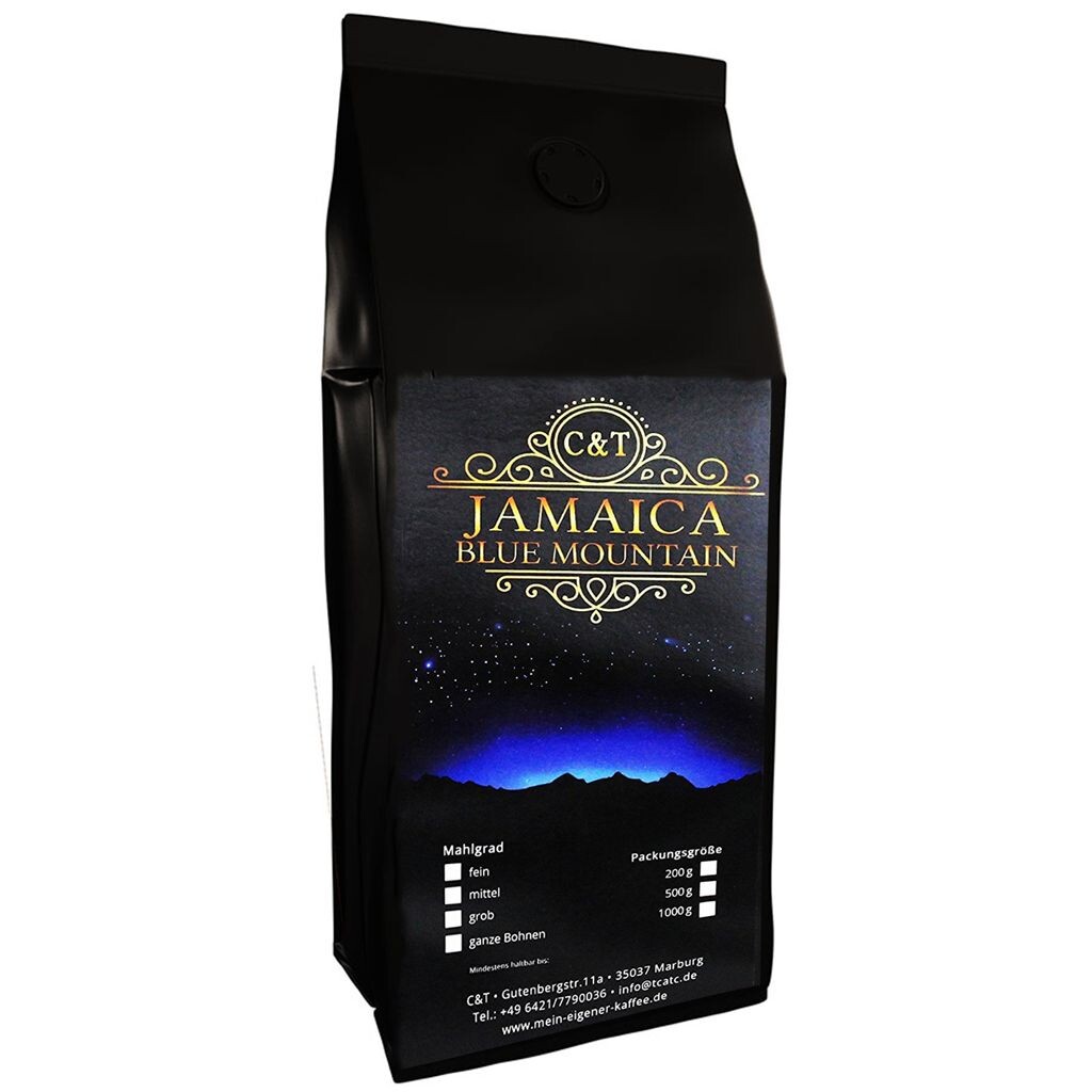 

C&T 100% Ямайка Blue Mountain AA Wallenford Estate 500 г молотый Single Origin Singe Origin Редкость из Ямайки The Coffe And Tea Company