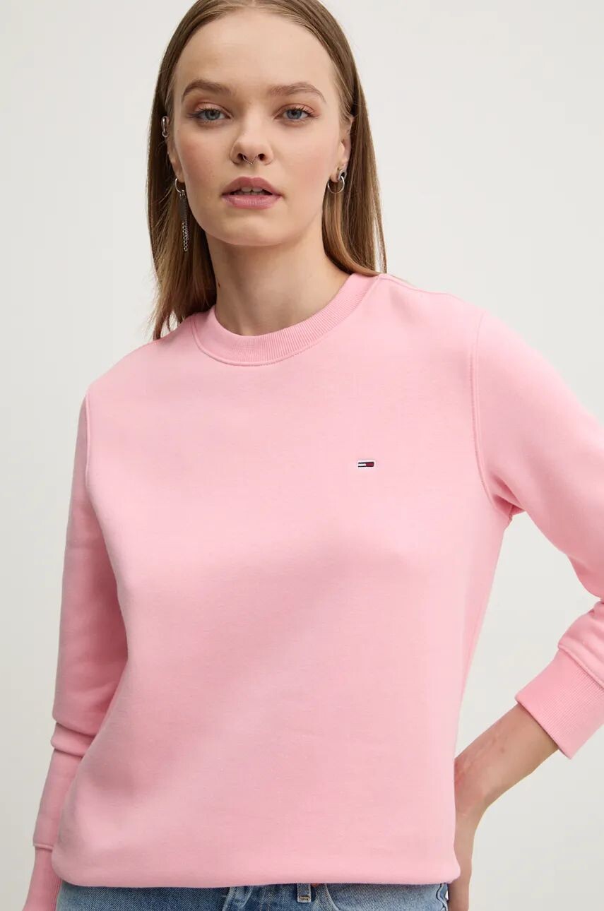 

Толстовка Tommy Jeans, розовый