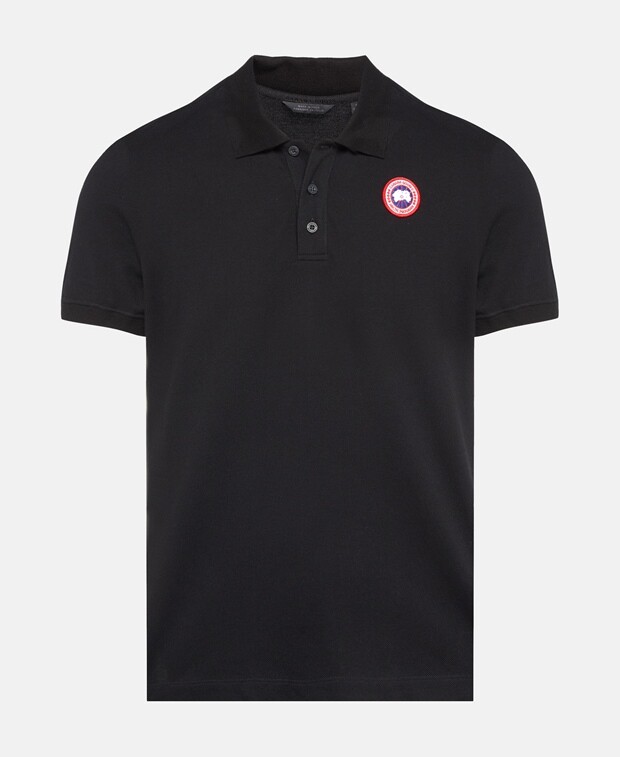 

Рубашка поло Canada Goose, черный