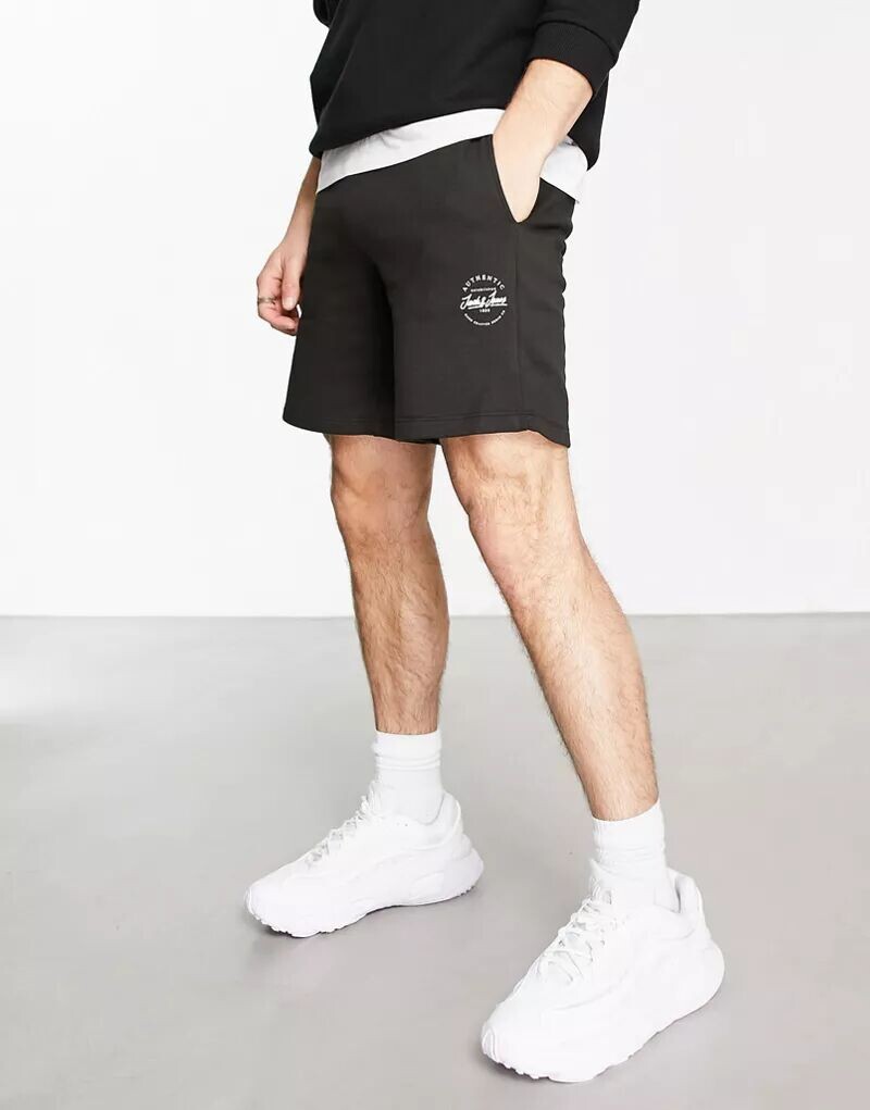 

Черные трикотажные шорты Jack & Jones