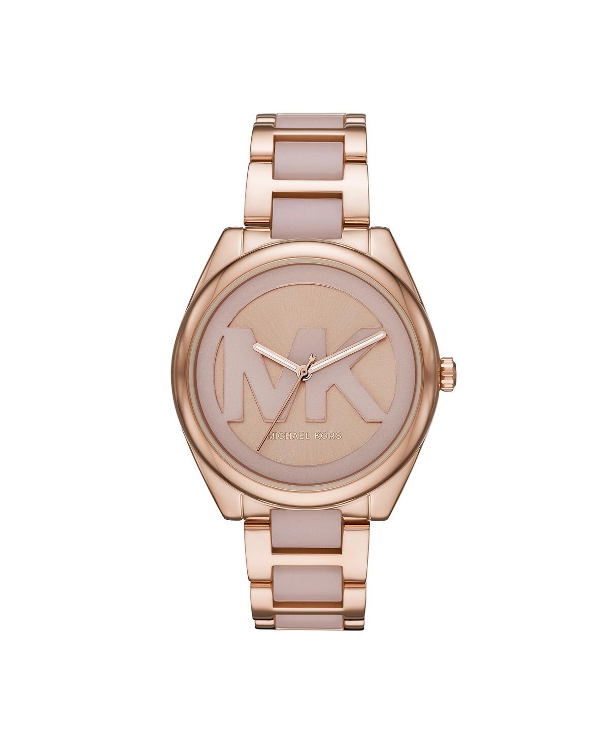 

Женские двухцветные часы Janelle с браслетом из нержавеющей стали, 42 мм Michael Kors, золотой