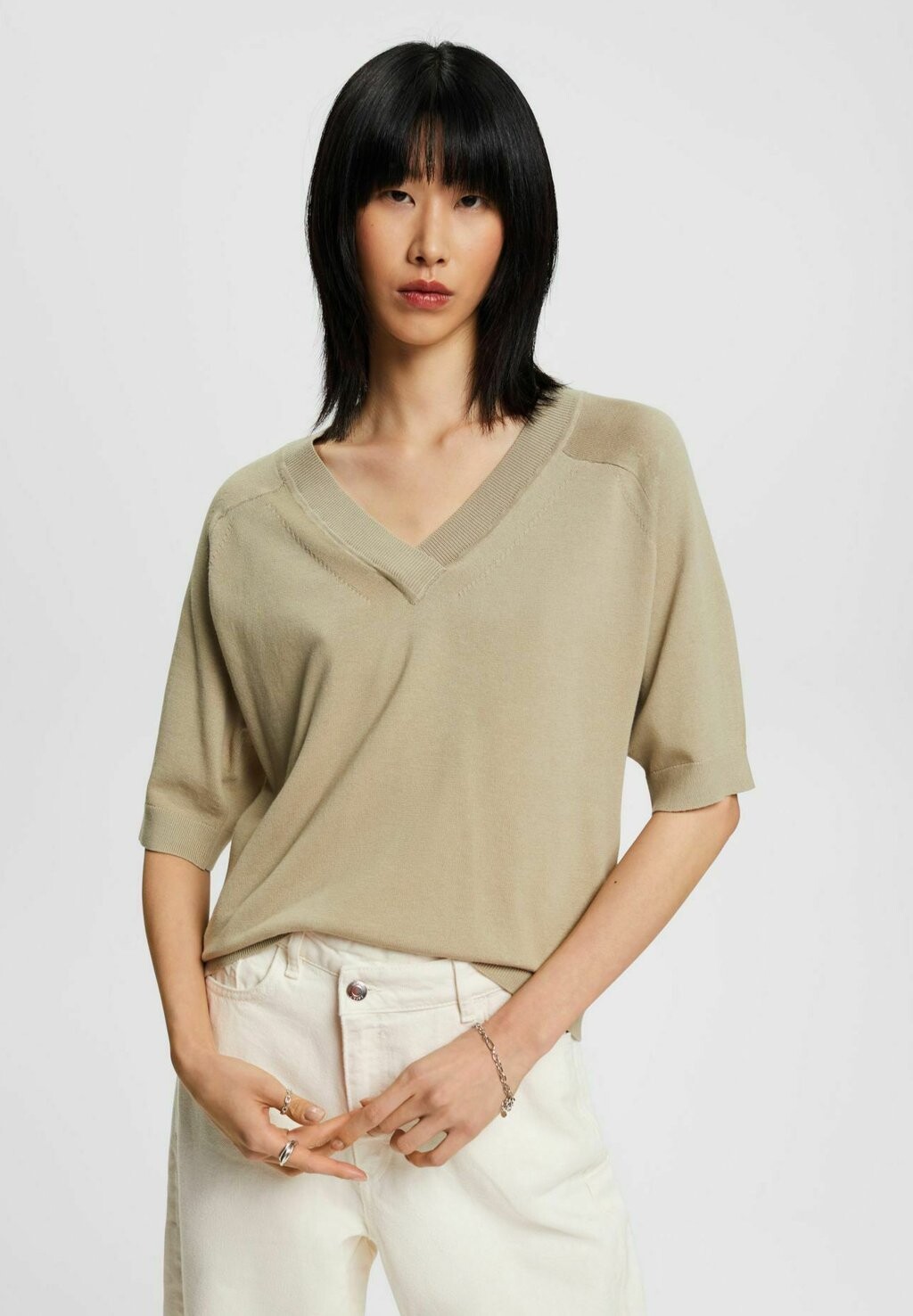 

Футболка Basic Esprit, зеленый