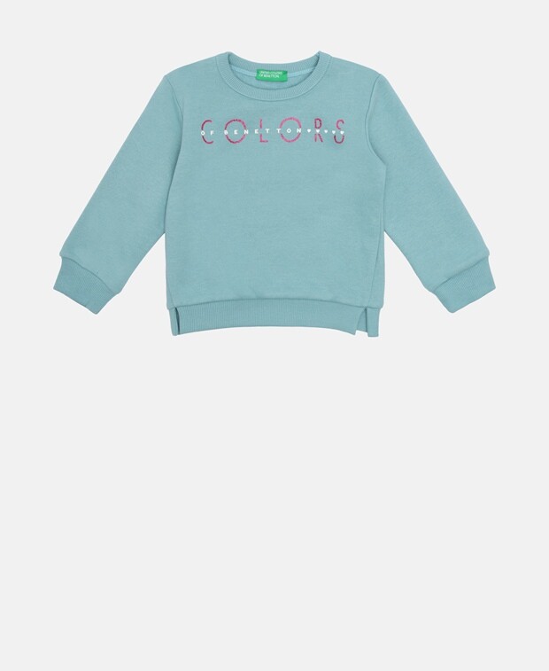 

Толстовка United Colors of Benetton, бирюзовый
