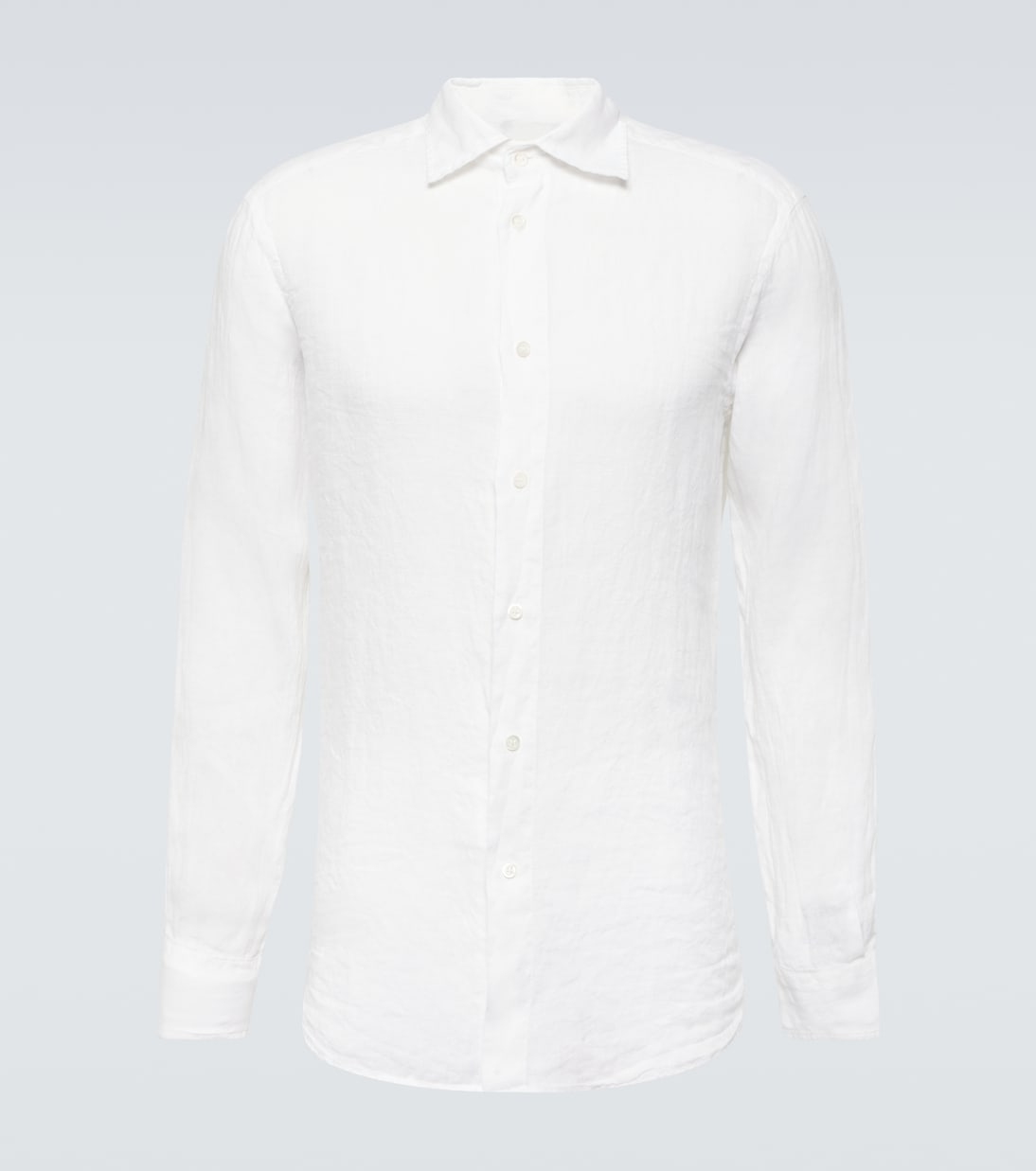 цена Льняная рубашка surian из телино Barena Venezia, белый
