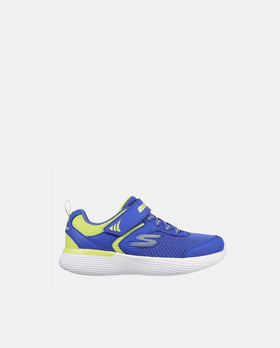 

Детские кроссовки GO RUN 400 V.2 с клейкой застежкой и резинками Skechers, синий