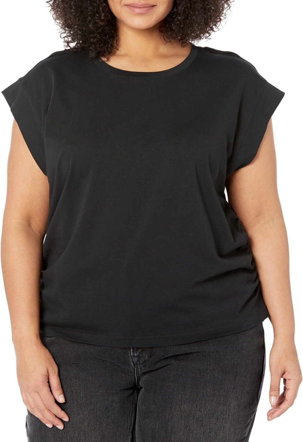 

Повседневный роскошный джерси Plus Sutro Muscle Tank Madewell, цвет True Black