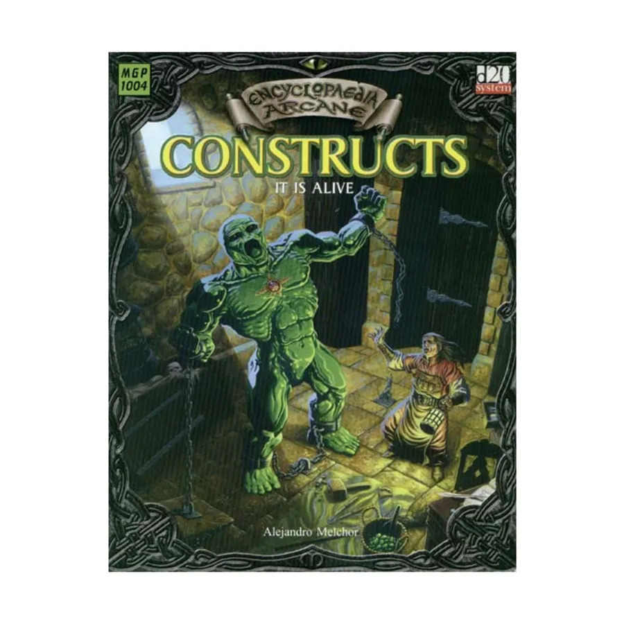 

Constructs - It Is Alive, Encyclopaedia Arcane (d20), мягкая обложка