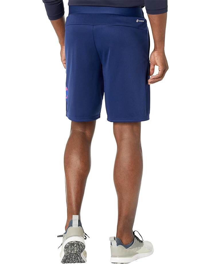 

Шорты Adidas Training Essentials + Big Logo Shorts, цвет Dark Blue/White
