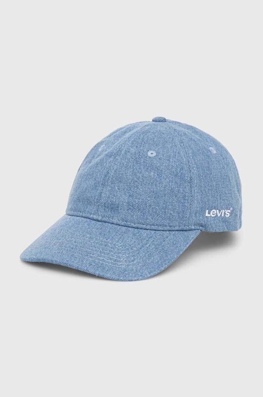 

Хлопковая бейсболка Levi's, синий