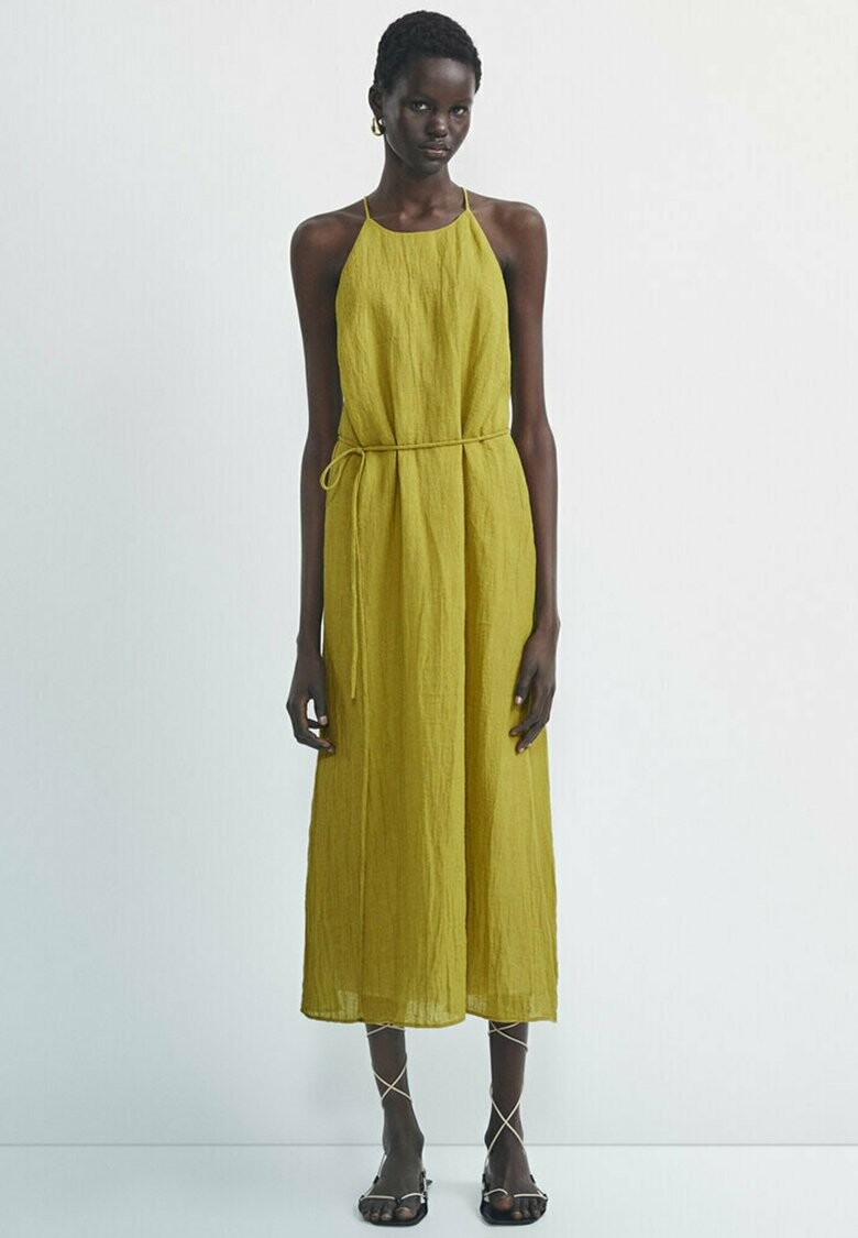 

Повседневное платье Massimo Dutti, зеленый