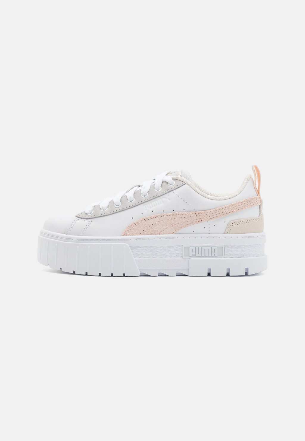 Низкие кроссовки Mayze Mix Puma, цвет white/rosebay низкие кроссовки mayze lth puma цвет white passionfruit