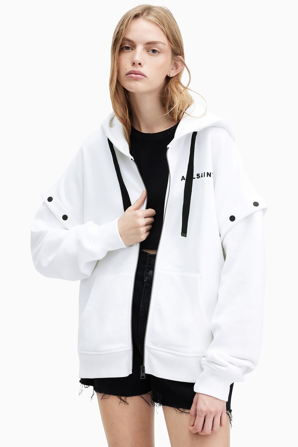 

Худи Allsaints Access Amphia All Saints, белый
