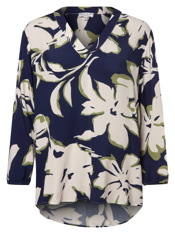

Блуза Marie Lund nshirt, цвет marine ecru