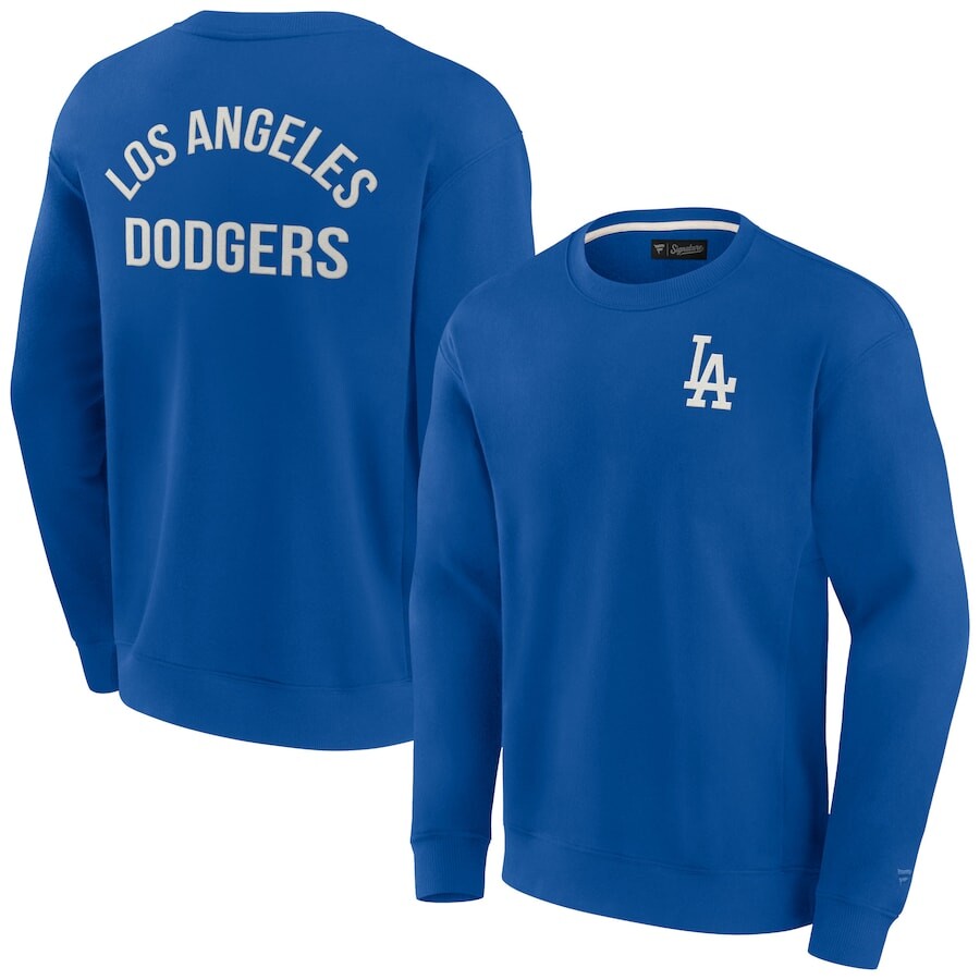 

Толстовка Fanatics Signature Los Angeles Dodgers, роял
