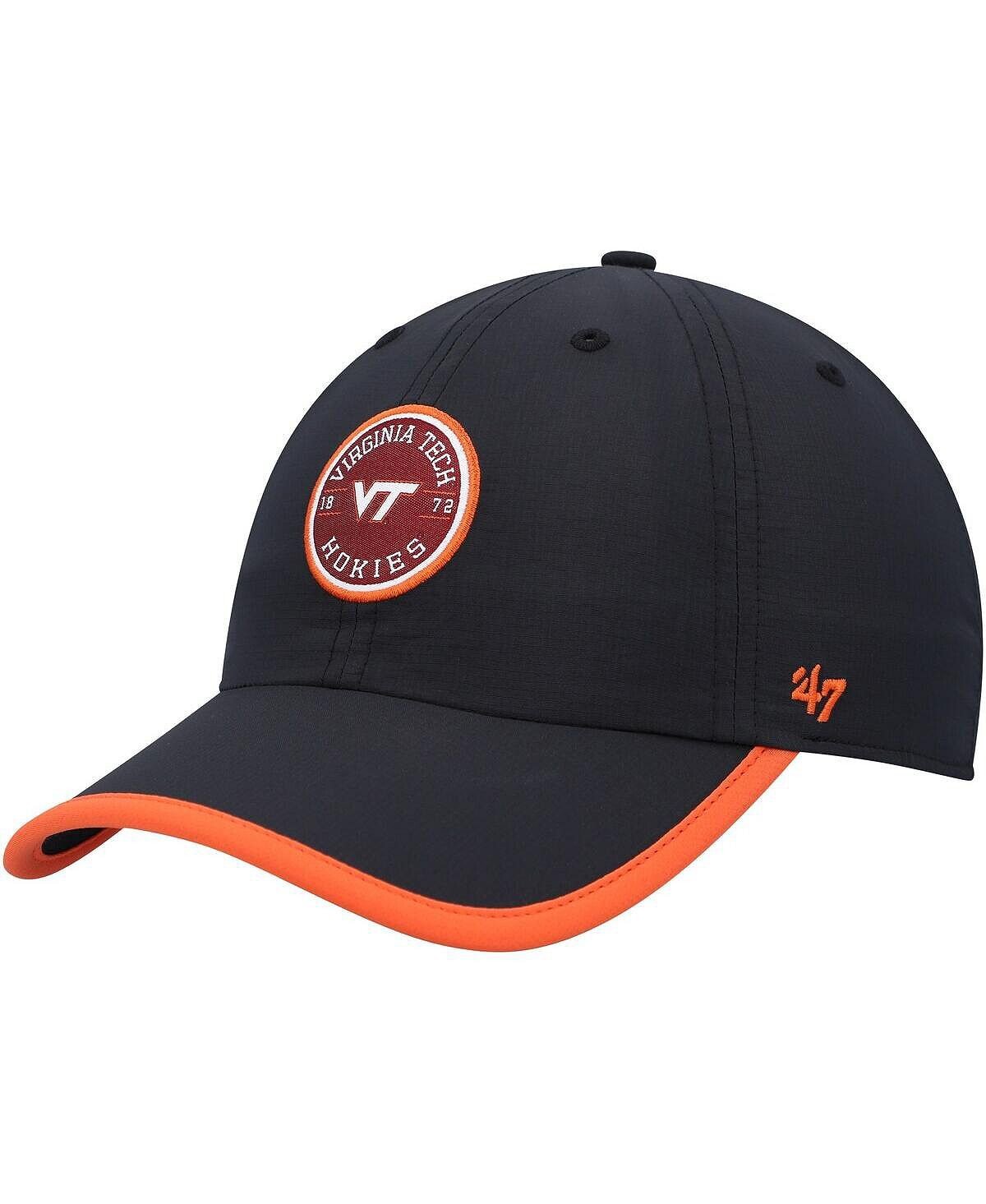 

Мужская черная регулируемая шапка Virginia Tech Hokies Microburst Clean Up '47 Brand