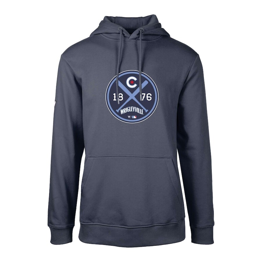

Пуловер с капюшоном Levelwear Chicago Cubs, нави