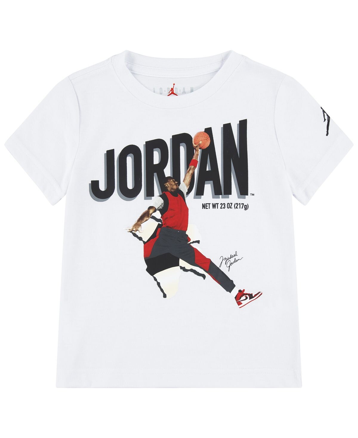 

Футболка Breakout с короткими рукавами для мальчиков для малышей Jordan