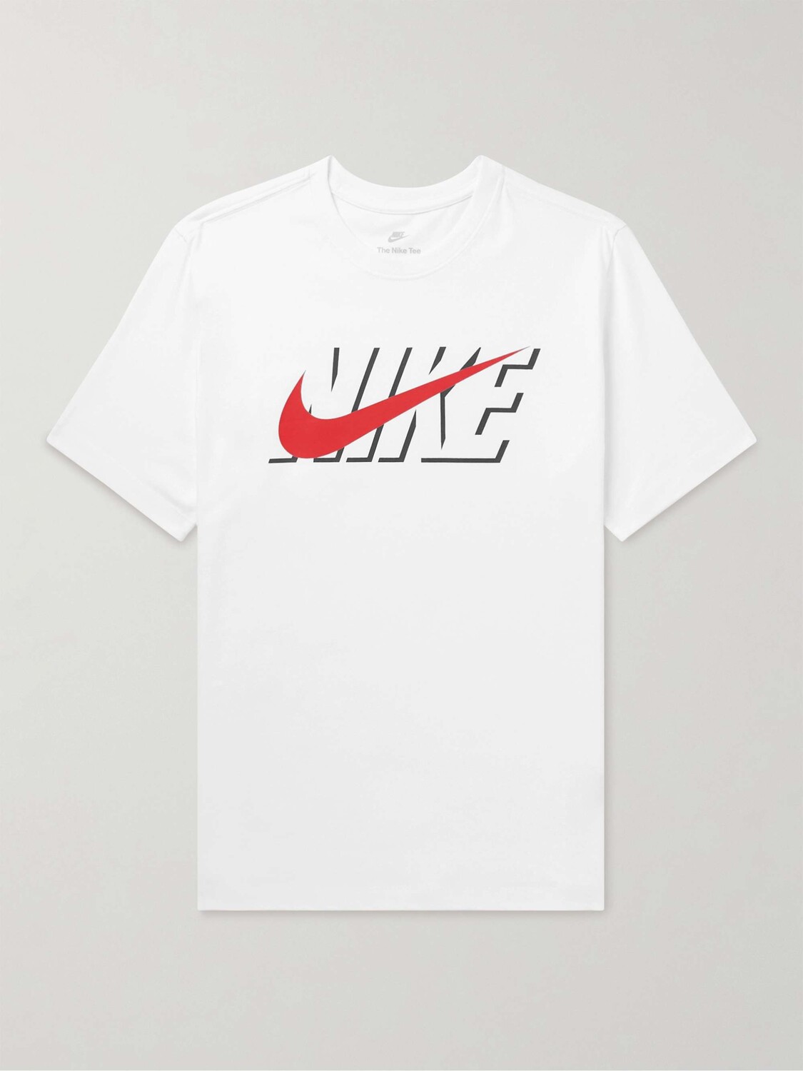 

Спортивная одежда Футболка из хлопкового джерси с логотипом NIKE, белый