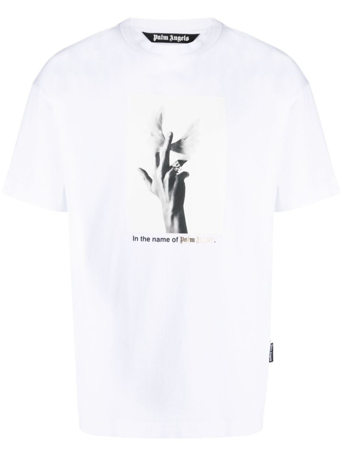 

Palm Angels футболка с фотопринтом, белый