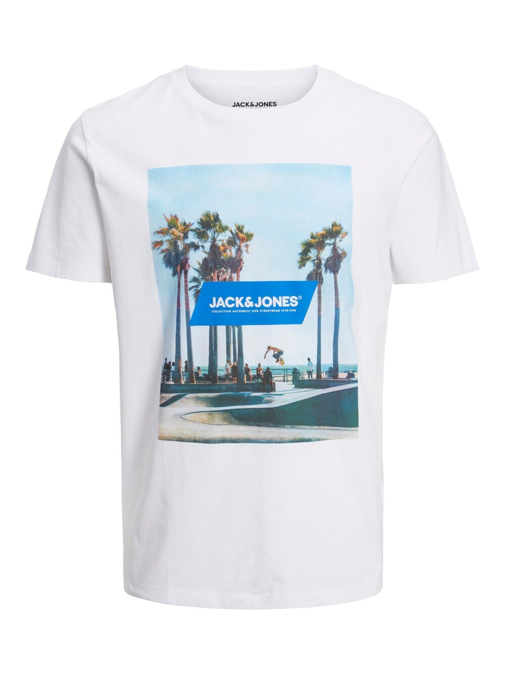 

Футболка JACK & JONES Gem, белый