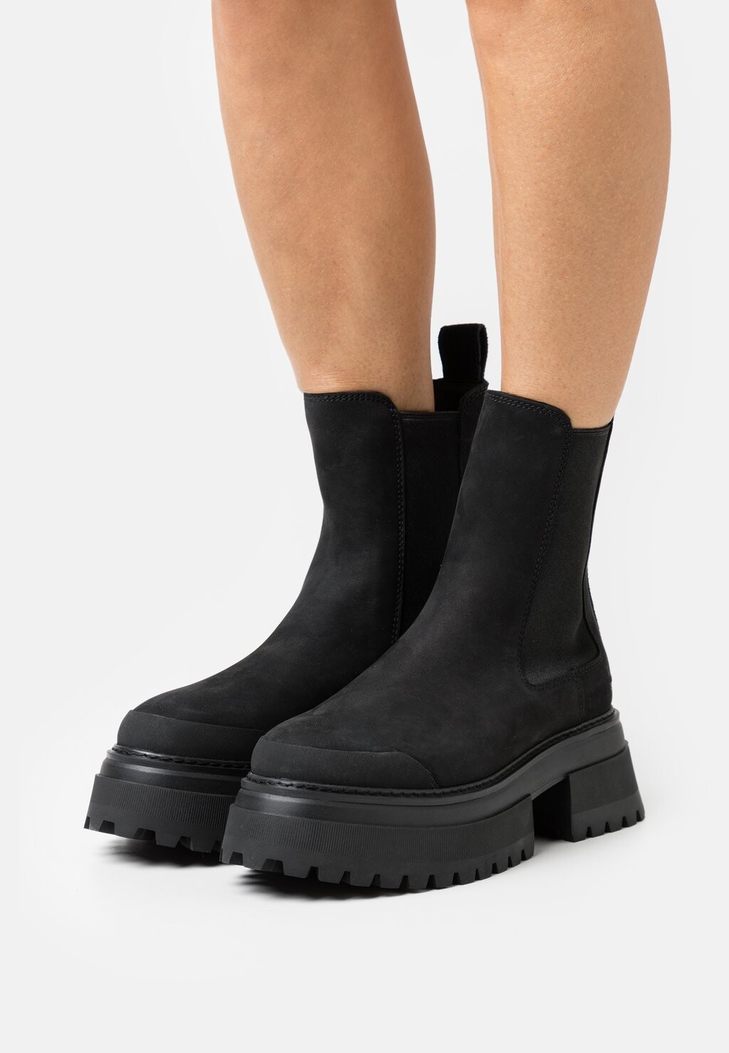

Ботильоны на платформе Timberland, черный