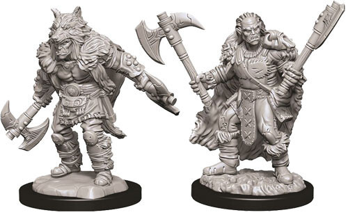 

Миниатюра WizKids/NECA D&D Nolzur's Marvelous Unpainted Minis: W9 Male Half-Orc Barbarian