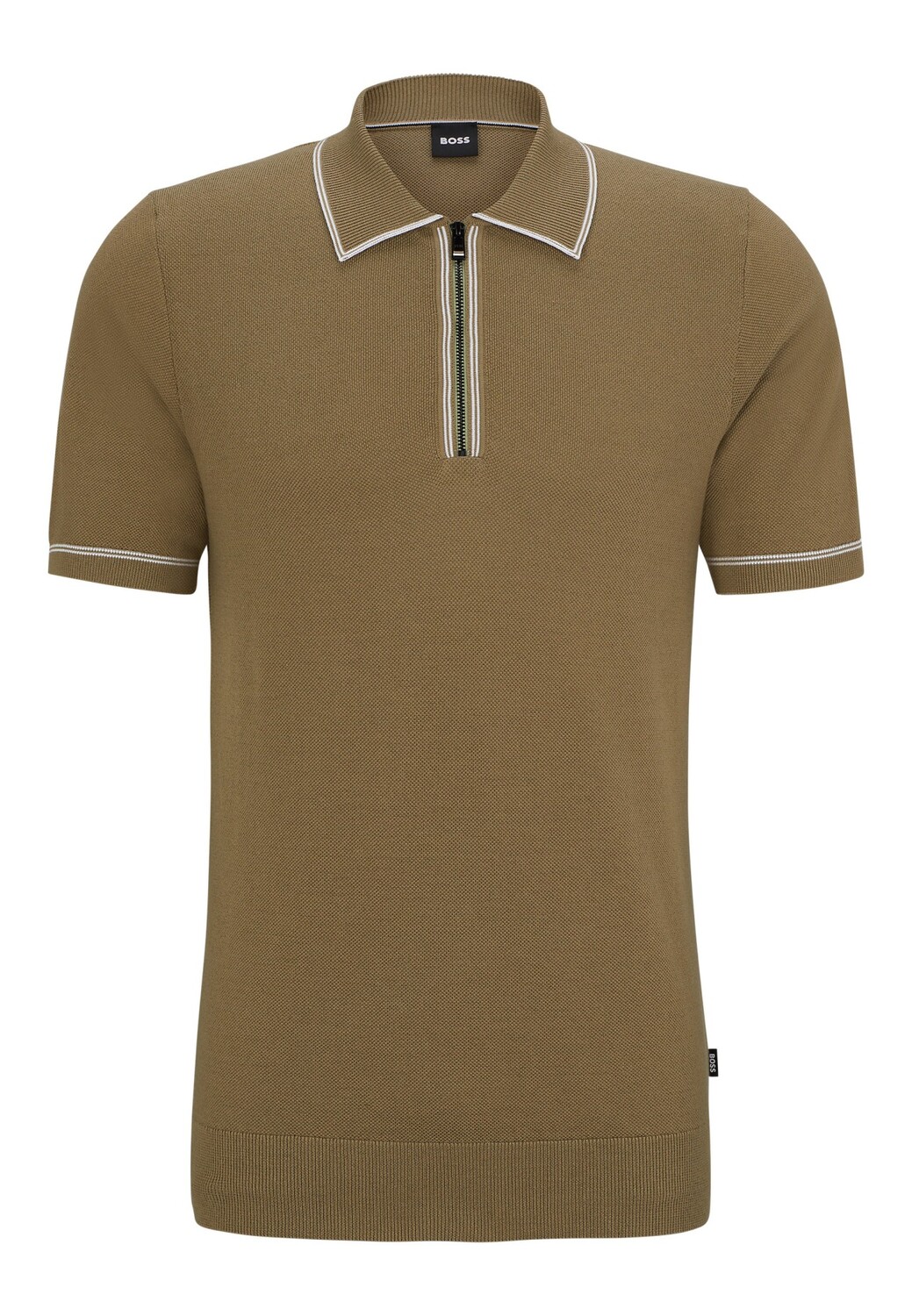 

Свитер BOSS OLEONARDO Regular Fit, светло-зеленый