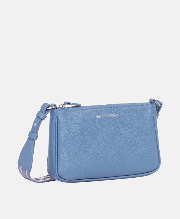 

Сумка-мессенджер Emporio Armani, темно-синий