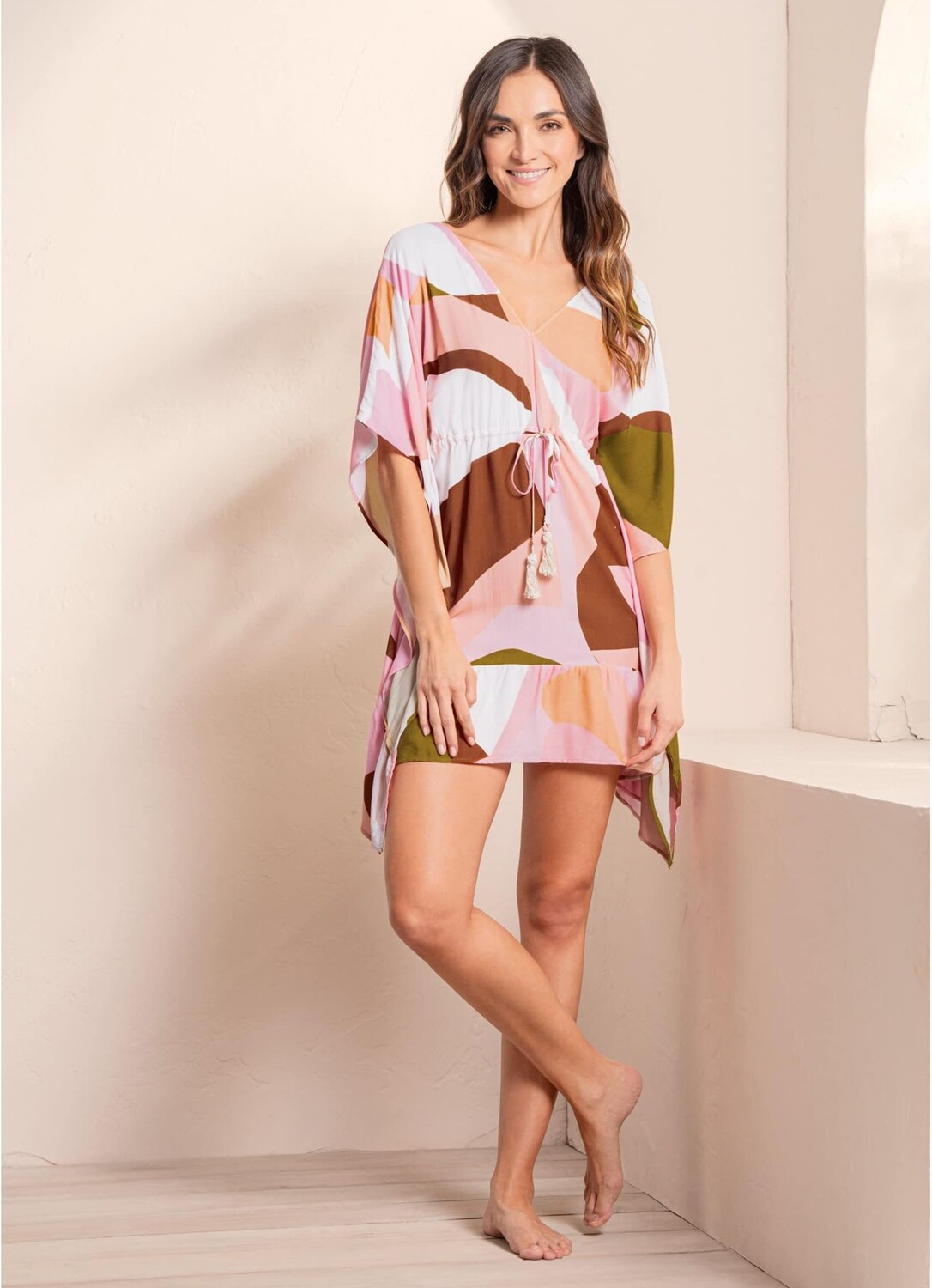 

Накидка Cube Bluebell Kaftan Maaji, розовый