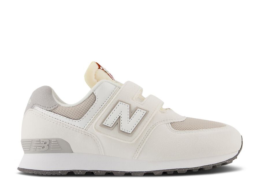 

Кроссовки New Balance 574 Hook & Loop Little Kid Wide 'Sea Salt', кремовый