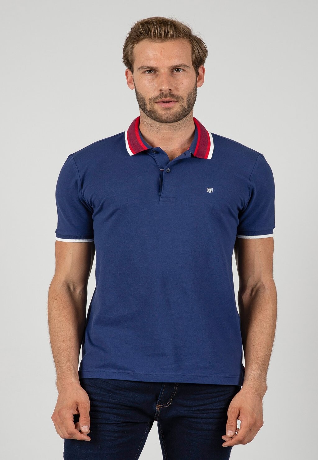 

Рубашка-поло SHORT SLEEVE Felix Hardy, цвет navy